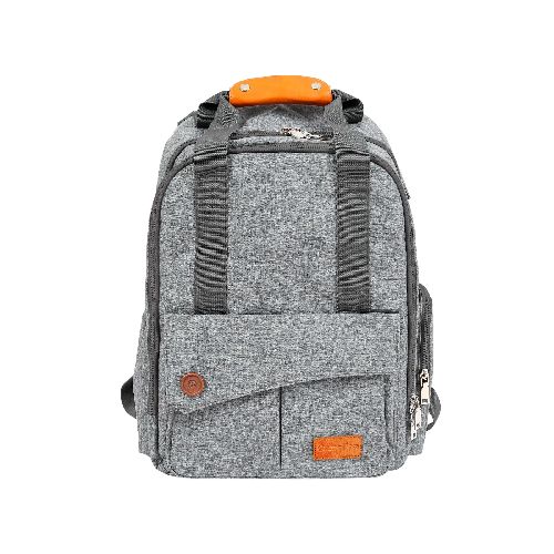 Mochila maternal roma gris