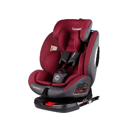 Butaca montreal grupo 0 i ii iii isofix rojo