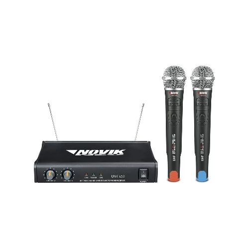 Sistema Doble de Micrófono Inalámbrico Novik NEO UNK-450 – UHF 