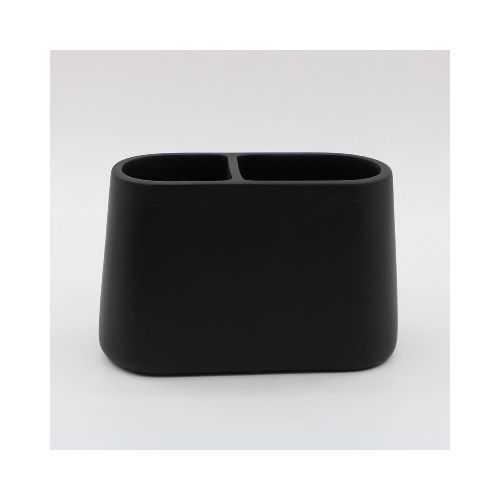 Vaso porta cepillo de dientes negro mate — Buho Store