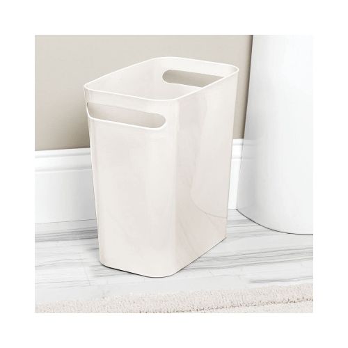 Cesto tacho de basura papelera plástico - blanco — Buho Store