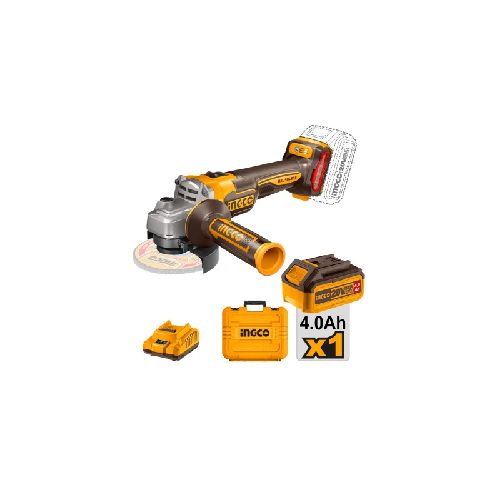 Set Ingco CAGLI211541 Amoladora 20V + valija  INGCO