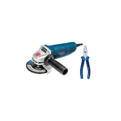 Amoladora Bosch GWS 850 S 115mm 850W + Alicate  BOSCH