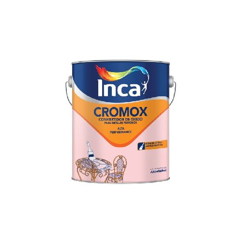 Fondo sint. convertidor de óxido Cromox Rojo Inca 4L  INCA