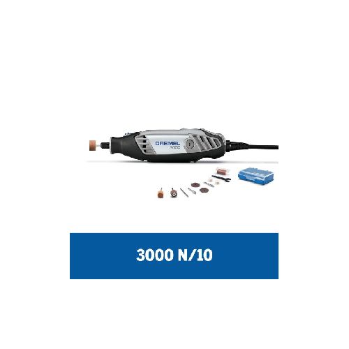 Minitorno Dremel 3000 con 10 accesorios  DREMEL