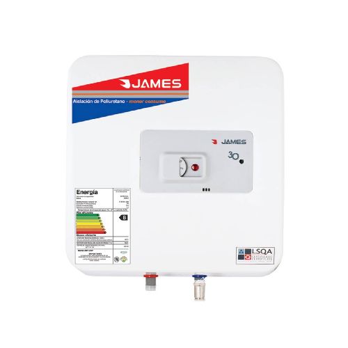 JAMES Termotanque de Acero 30 Lt Prisma Clase B C00057