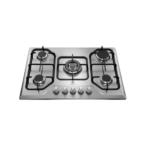 ELECTROLUX Anafe de empotrar a gas GT75X 5 hornallas inox C012696