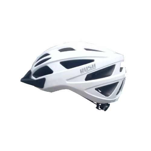 RUSH Casco de Bicicleta ENDURANCE Talle L Color Blanco C014481