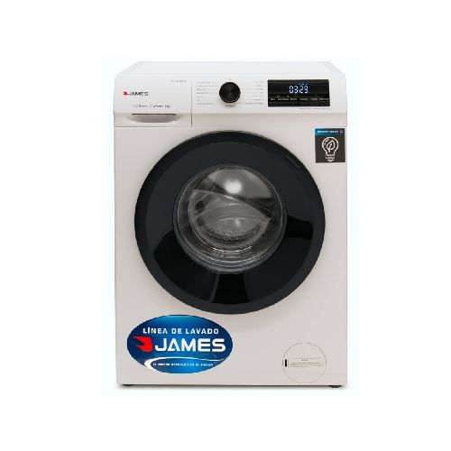 JAMES Lavarropas Carga Frontal Inverter LR 8140 INV BL 8 Kg C015569