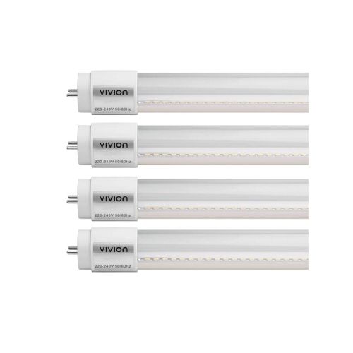 VIVION Pack x4 Tubo Led T8 16w Blanco Luz Neutra 718569 C015112