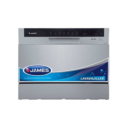 JAMES Lavavajilla 6 Servicios Compacto LVCM 6CD INOX C09523