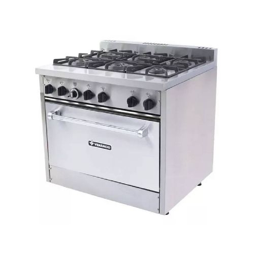 BRASCAL Cocina Comercial Inox 6 Hornallas FDB6F C07749