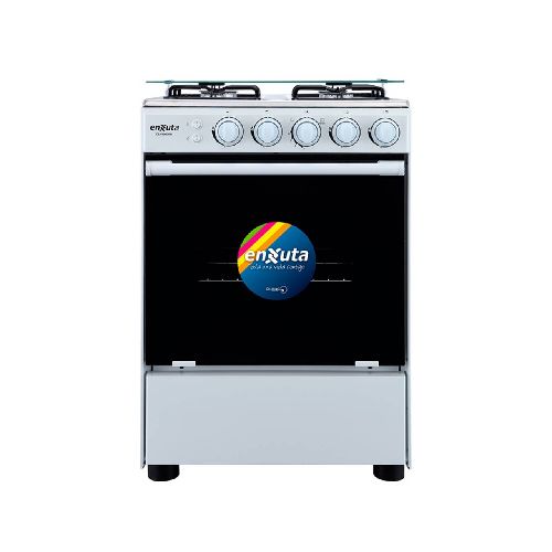 ENXUTA Cocina a Gas 4 Hornallas CENX9604W Blanco C016307