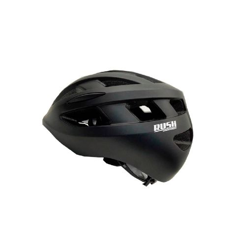 RUSH Casco de Bicicleta URBAN Talle M Color Negro C014469