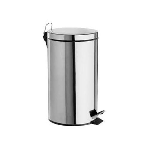 Basurero tacho de basura papelera acero Inox. 12lts- Ynter Industrial