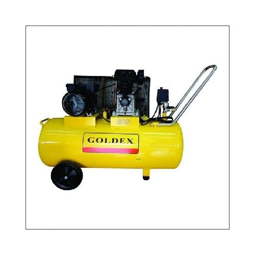 Compresor 100l 3hp Goldex Motor A Polea- Ynter Industrial