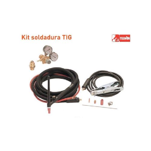 Kit Equipo Soldar Telwin Tig Profesional C/manometro - Ynter