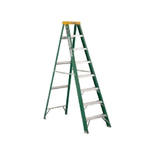 Escalera Cuprum tijera fibra de vidrio 6 peld. 1.82 m - Ynter Industrial