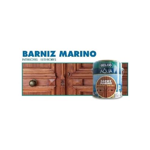 Barniz Marino Belco Aqua Interior Exterior 0.9 Lt - Ynter Industrial