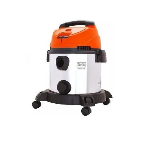 Aspiradora sopladora Black & Decker 1400W inox- polvo-liq.20L - Ynter Industrial