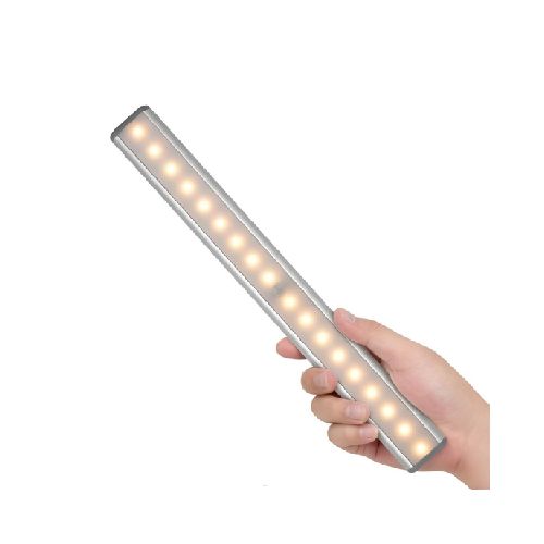 Tira LED Magnética Recargable 30 cm con Sensor (Luz Cálida)