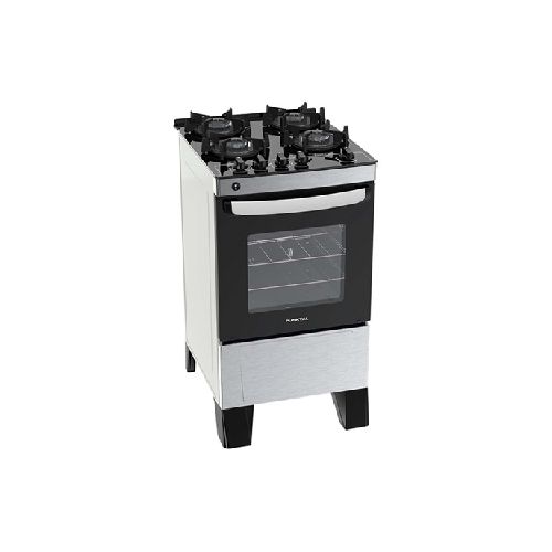 Cocina Punktal 4 Hornallas Pk-gl44 Inox Gas