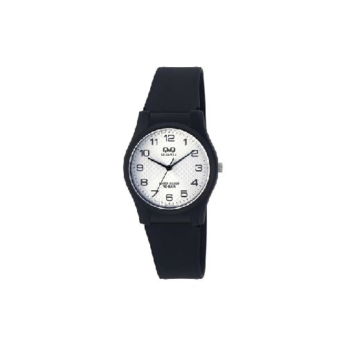 Reloj Para Caballero Q&Q VQ02J010Y PVC Color Negro