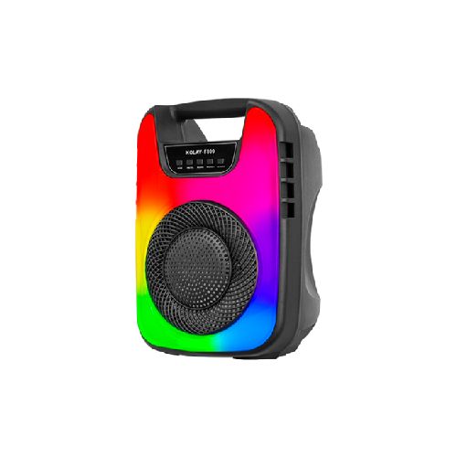 Parlante Kolav Bluetooth F809 8 Pulgadas Luces RGB