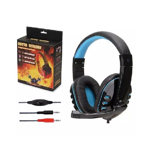 Auricular Gamer Micrófono PC PS4 Xbox ONE SY733MV AUR-2