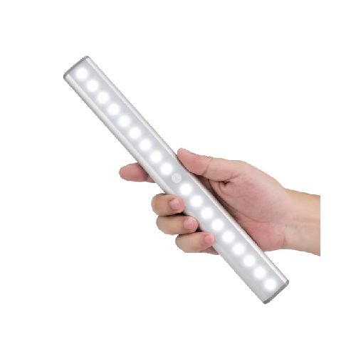 Tira LED Magnética Recargable 30 cm con Sensor (Luz Fría)