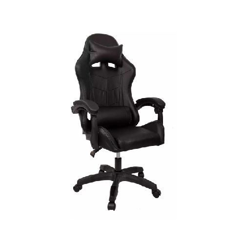 Silla Gamer Esport Reclinable Con Almohadones Negra