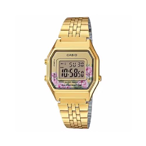 Reloj Mujer Casio LA-680WGA-4C Dorado