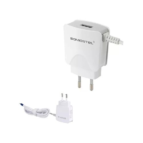 Cargador Eléctrico Micro USB Somostel 2.1A