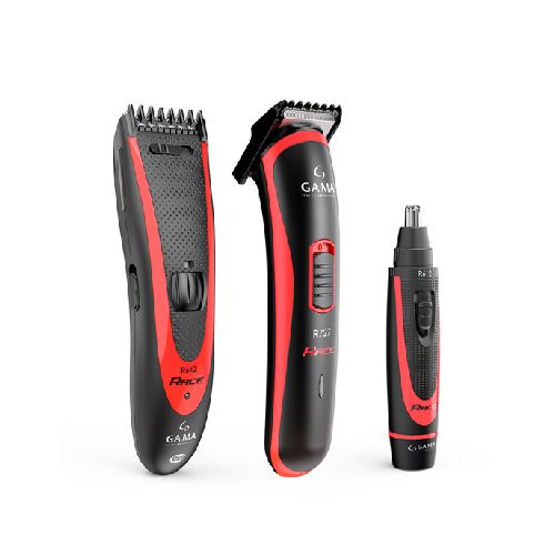 Pack Ga.Ma Race R649 Corta Pelo, Barba y Trimmer Nariz