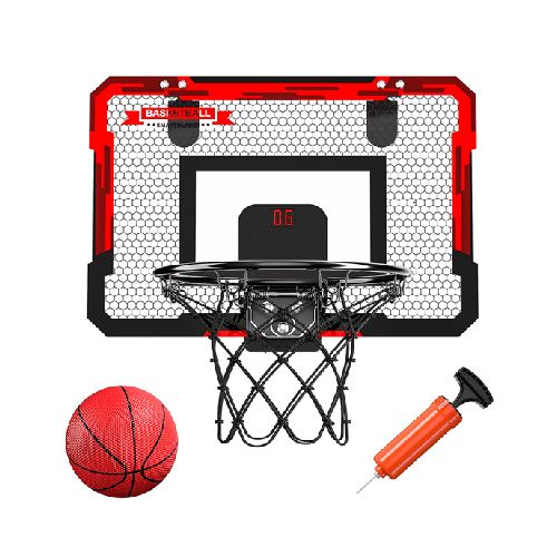 Mini Tablero Basketball con Marcador Electrónico con Pelota