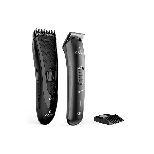 Combo Corta Pelo Gama T747 Black + Corta Barba