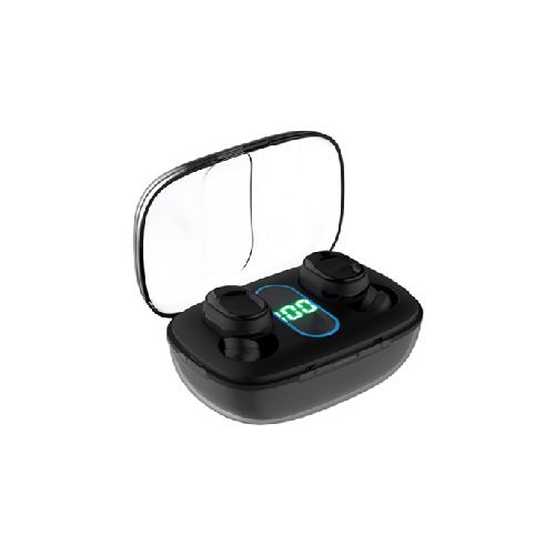 Auricular Bluetooth Y90 con Pantalla Digital Negro