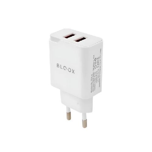 Cargador BLOOX 2 USB 3.1A + Cable Tipo C