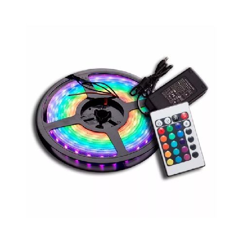 Tira Cinta Led Colores RGB 10 Metros + Control