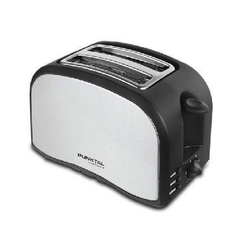 Tostadora de acero inoxidable Punktal PK-858Al 800W