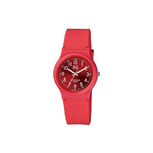 Reloj Q&Q VP46J041Y Correa, Caja y Esfera Rojas