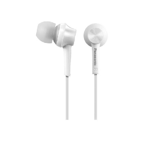 Auriculares cableados con microfono Panasonic RP-TCM115E Blanco