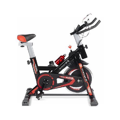 Bicicleta Fija Fitness Spinning Disco 8kg hasta 120kg