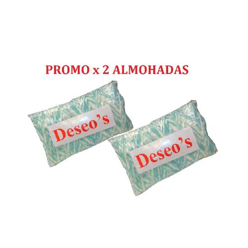 Almohada Promo x 2 unid. Picado de Friserina TNT