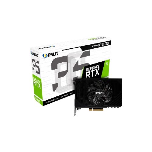 Tarjeta de Video Palit GeForce RTX3050 StormX 8GB GDDR6