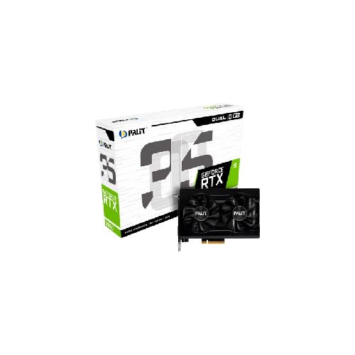 Tarjeta de Video Palit GeForce RTX 3050 8GB Dual