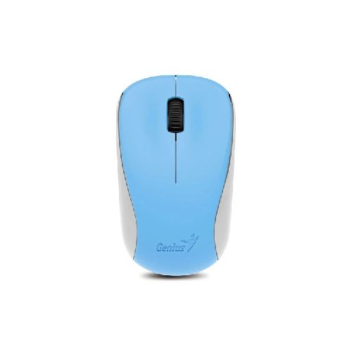 Mouse Genius NX-7000 inalámbrico celeste NNET