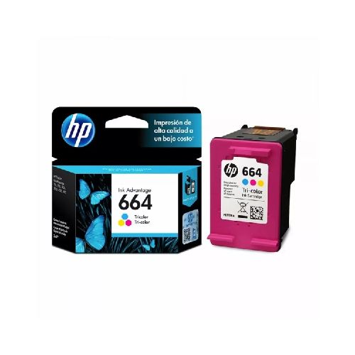 Cartucho de Tinta HP 664 Advantage Tricolor