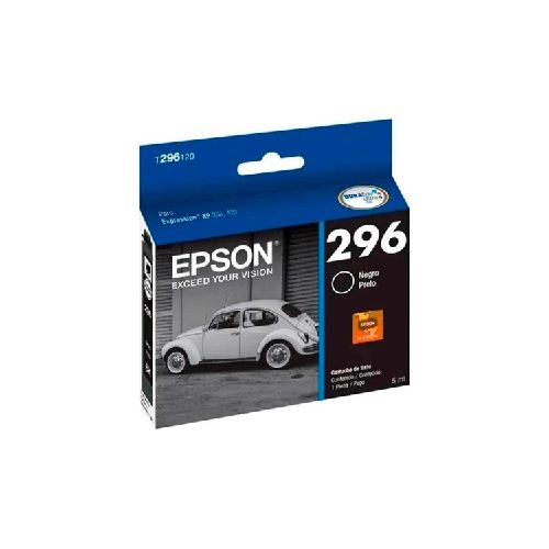 Cartucho de Tinta Epson 296 Rendimiento 130 Páginas Negro