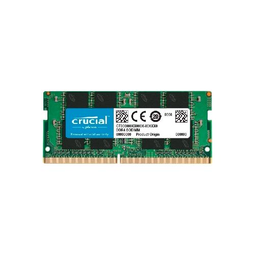 Memoria Ram 8GB DDR4 Crucial 3200MHz SODIMM